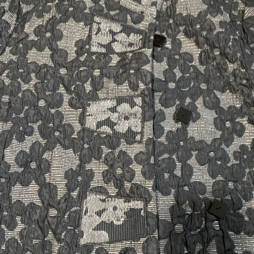 Floral Patterned Kimono Style Jacket - Picture 13 of 14